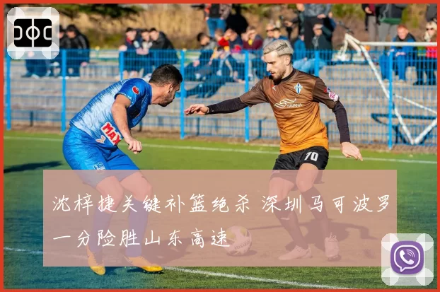 沈梓捷关键补篮绝杀 深圳马可波罗一分险胜山东高速