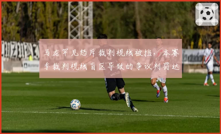 马龙罕见怒斥裁判视线被挡，本赛季裁判视线盲区导致的争议判罚达9次